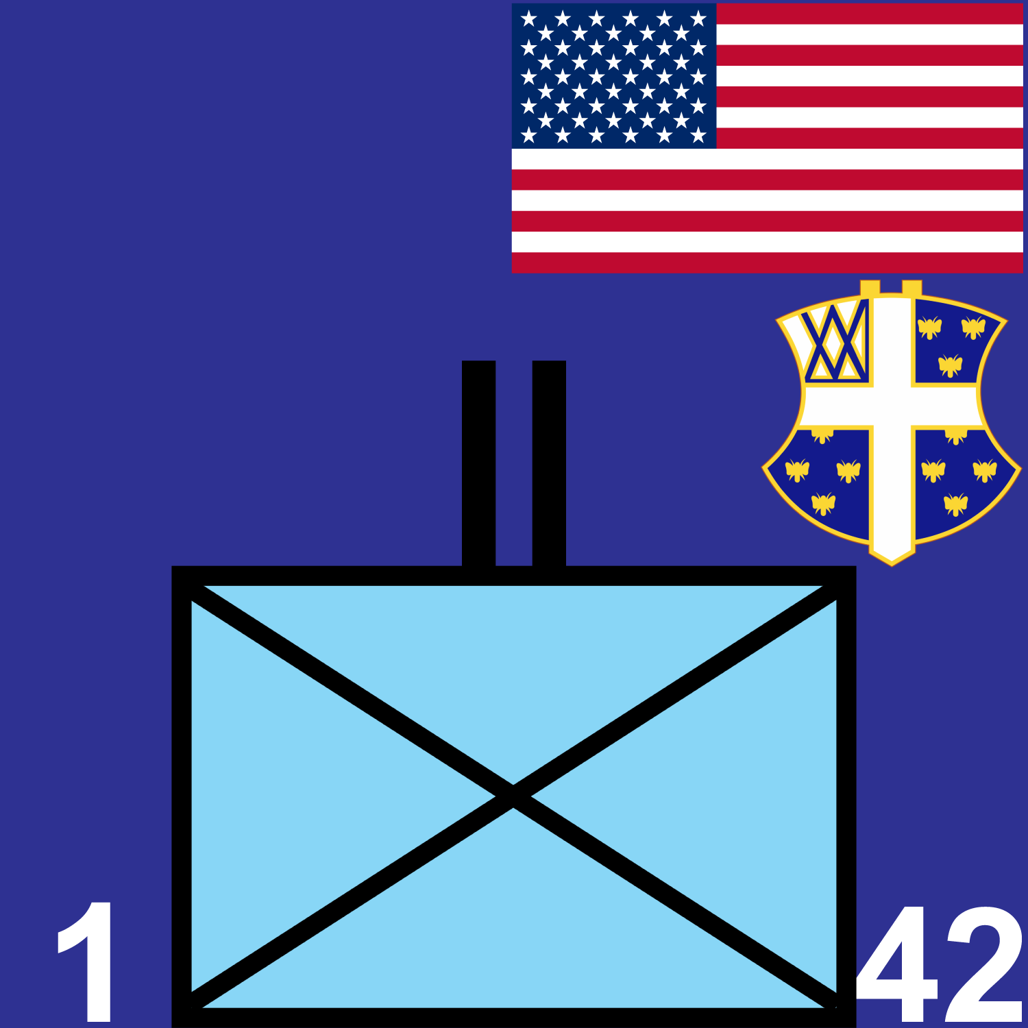 1st Battalion, 42nd Infantry Regiment icon